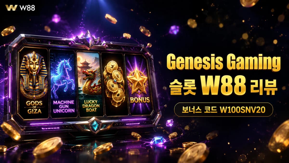 Genesis Gaming 슬롯 W88 리뷰 — 보너스 코드 W100SNV20