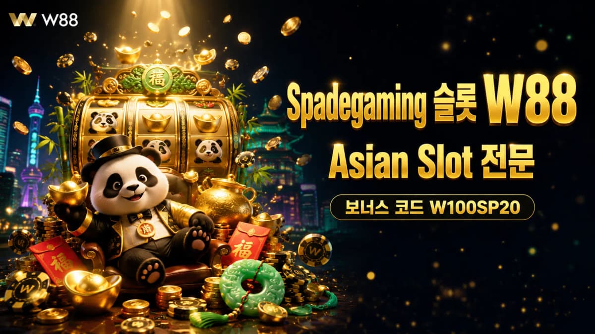 Spadegaming 슬롯 W88 리뷰 — 아시아 테마 슬롯 전문 가이드 2026
