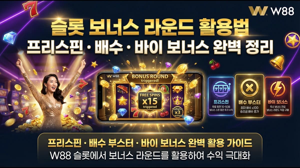 슬롯 보너스 라운드 활용법 — 프리스핀·배수·바이 보너스 완벽 정리